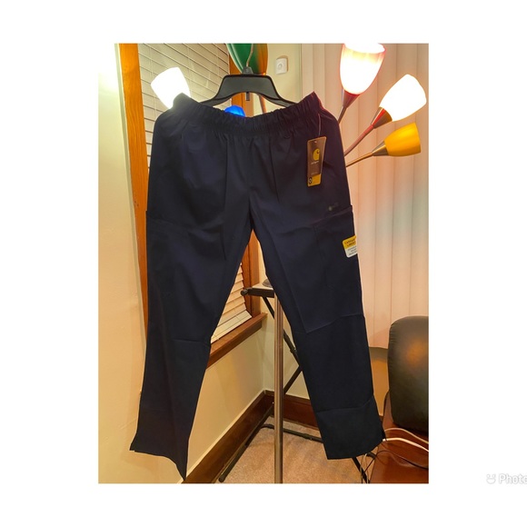 Carhartt Flat Front Straight Leg Scrub Pants - SP - Picture 3 of 3